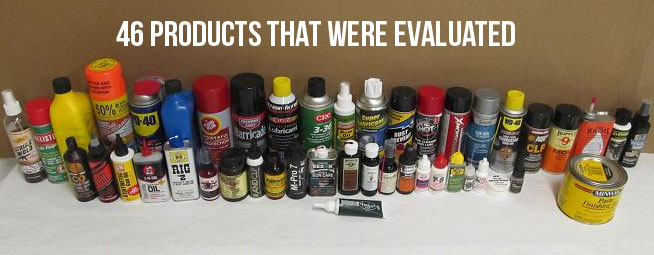 gun care products evaluated