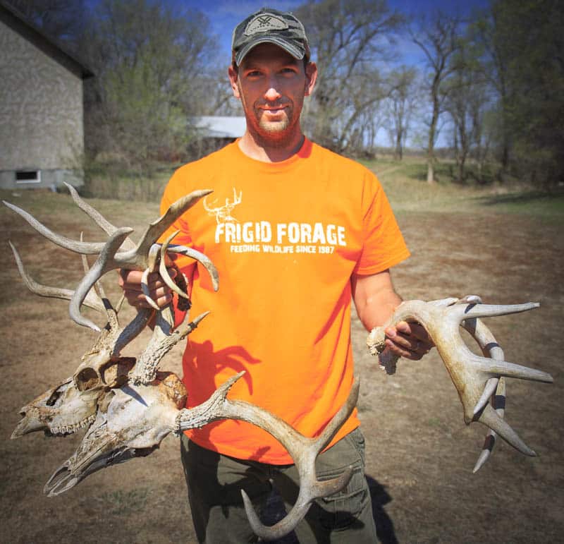 scouting Nebraska - shed antlers - EHD Nebraska