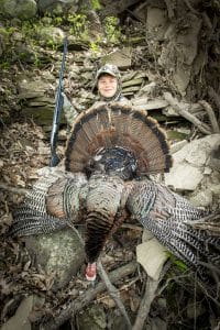 youth turkey hunting - Jacob Erdody's Turkey